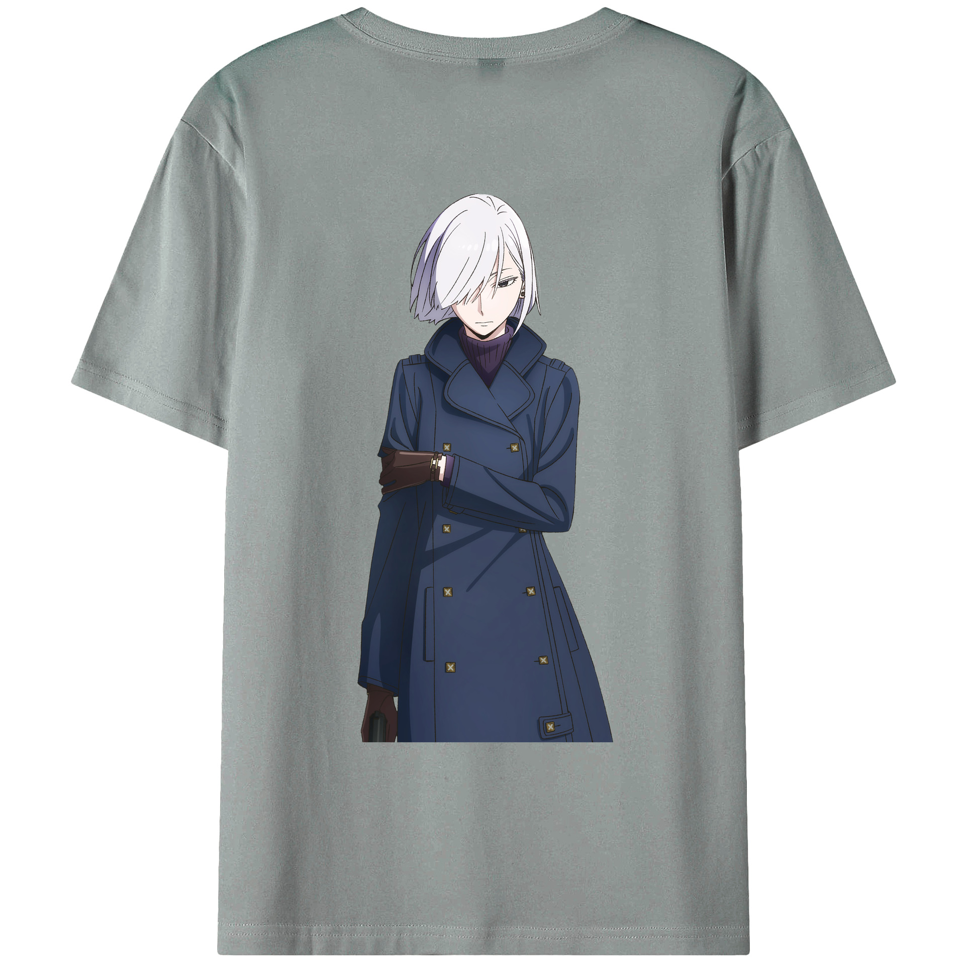 （画像用） SPY×FAMILY间谍家家酒 綿100％ メンズ半袖Tシャツ（バックプリント） 通気性